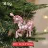 Novos enfeites de árvore de Natal, pingentes de decoração de Natal, decorações de festa, decoração de cena de homem de gengibre de alta qualidade galvanizado
