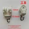 Polea para cortina accesorios para cortinas polea para riel riel recto viejo riel curvo rueda rodillo de cuentas venta directa de fábrica