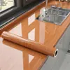 Pegatina a Prueba de Aceite para Estufa de Cocina Autoadhesiva Alfombrilla para Gabinete Encimera Resistente al Calor Alta Temperatura Grano de Madera Cubierta de Renovación Película Impermeable