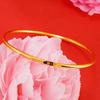 Pulsera de Mano de Imitación de Lujo Ligero Oro de 24 Quilates Pulsera de Transmisión en Vivo de Celebridad de Internet Método Antiguo Pulsera de Personalidad para Mujer Mantenerse Mutuamente y Heredar Pulsera de Oro Arena