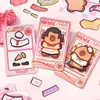 Xinmo Capibara Pegatinas Magnéticas para Vestir Pegatinas Magnéticas Hechas a Mano para Niños Libro de Pegatinas Magnéticas para Vestir Sin Cortar