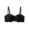 Conjunto Original Nuevo de Lencería Dulce para Mujeres con Poco Busto, Efecto Realzador y Reafirmante, Anticaída, Conjunto de Sujetador con Aros Fino Suave