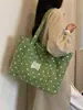 2026 Nova Bolsa Tote de Grande Capacidade para Mulheres para o Trabalho Simples de Bolinhas Bolsa de Ombro Leve Versátil Elegante Estilo Coreano