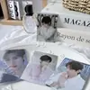 Cheng Yi Ondas de Água Branco Magnético Cartão Flash Celebridade Anime Card DIY Laser Prata Brilhante Auto-Impresso Estampagem a Quente Impressão