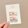 Pasador Dulce de Princesa Estilo Ins, Pinza para Fleco Lateral, Pasador Exquisito Versátil Estilo Bosque, Accesorio para el Cabello Colorido Dopamina