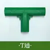 Estrutura de treliça para videiras em tubo de aço revestido de plástico tubo de aço revestido de plástico com suporte de cartão universal conexão fivela de mola acessórios de estrutura em A para plantio