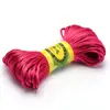 20 metros/2.5mm color de corbata china 5 hilos al por mayor alambre de cuerda tejido a mano para joyería DIY