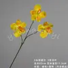 Nueva Orquídea Mariposa Phalaenopsis Vanda de Tallo Alto Flor Artificial Arreglo Floral para Sala de Estar Mesa de Comedor Decoración del Hogar Flor Artificial