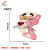 Nuevos parches de tela de gato grande bordado de dibujos animados con lunares de Mickey Mouse, accesorios de decoración de ropa DIY al por mayor