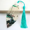 Ciudad de Agua Jiangnan Nervadura de Hoja Marcapáginas Souvenirs Turísticos de Suzhou Shaoxing Enviar a Colegas y Compañeros de Clase Marcadores Creativos de Regalo