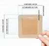 Venta caliente transfronteriza apósito de espuma de silicona marco adhesivo de gel de silicona grande impermeable apósito autoadhesivo para el cuidado de heridas