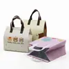 Bolsa Térmica para Llevar de Leche con Papel de Aluminio No Tejido, Impresión de Seda Rotograbado, Laminación, Moldeo por Prensado en Caliente, Personalizable para Exportación Europea