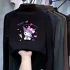 Blusa térmica infantil com forro de fleece, gola alta parcial, mangas compridas, outono e inverno, roupa íntima espessa para meninas, camada base fofa