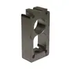 Accesorios biaxiales Foshan perfil de aluminio de forma especial procesamiento profundo CNC anodizado accesorios de aluminio de precisión al por mayor se puede abrir molde