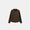 Nuevo cárdigan casual de cáñamo Sorona para mujer de otoño, top simple y suave FSY60996