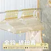 Cabide Glitter Tendência para Uso Doméstico, Cabide Transparente Anti-Ombro de Acrílico, Cabide de Roupa Estilo Fada de Cristal Menina, Luxo Leve