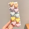 Diadema Coreana para Niñas, Linda Tiara de Princesa, Diadema Pequeña de Frutas de Dibujos Animados para Bebé, Set de Gomas para el Pelo en Lata