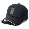 Chapéu Masculino Outono e Inverno Casual Coreano Baseball Cap Meia-idade Cap Outdoor Dad Sun Hat Moda Chapéu de Sol para Homens
