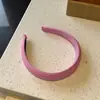 Diadema de Color Macarrón para Primavera Temprana para Mujer, Estilo Dulce Coreano, Diseño de Corona Alta, Pasador Simple Nuevo, Diadema Fresca y Versátil para Mujer