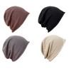 Gorro de punto fino de color sólido con rizos de moda coreana para niños, de red roja, combinable con todo, de cara suelta y pequeño