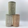Cesta para palillos de mesa de hotel al por mayor, cesta de palillos de hotel, jaula hueca de plástico para palillos, caja redonda grande para palillos