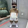 Trajes de Verano Europeos y Americanos Transfronterizos para Niños, Ropa Fresca, Guapa y de Moda de Manga Corta para Niños, Tendencias de Ropa de Verano para Niños