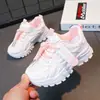 Zapatos Deportivos Infantiles Otoño Nuevas Llegadas Transpirables para Niños Zapatos de Running Malla para Niñas Zapatos de Papá Ligeros Amortiguadores Casuales