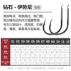 Anzol Dragon Hand Bkk com tampa articulada, embalagem pequena, dourado, estilo Sea Evening, com farpa, anzol de manga Ise Ni Qianyou, novo anzol Kanto para pesca no atacado.