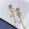 Cadena de Extensión para Colgante Corazón de Mariposa Estilo Estrella Cuentas Espaciadoras Cristales Sueltos para DIY Alta Retención de Color