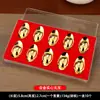 Ornaments de lingote de ouro atraindo tesouros para casa e escritório, adequados para decoração de entrada, presente de inauguração para amigos