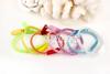 Versão coreana de pulseira de zíper luminosa de 5 cores doces, pulseira esportiva de personalidade infantil, fornecimento direto da fábrica