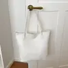 Bolso de mujer estilo coreano 2026 verano-otoño nuevo patrón tejido elegante bolso tote gran capacidad simple bolso de mano para mujer
