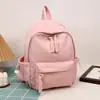 Mochila Dopamina Niñas Linda Simple Estilo Japonés Mochila Escolar Gran Capacidad Mochila Escolar para Estudiante de Secundaria Femenina Transfronteriza