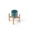 Soporte Pequeño para Flores de Madera de Caucho de Alta Calidad Mini Soporte para Maceta de Suculentas Soporte Pequeño Simple para Hogar Balcón