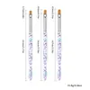 Set de pinceles para decoración de uñas en stock transfronterizo, directo de fábrica, pinceles para decoración de uñas, herramientas de silicona con cabeza redonda para decoración de uñas para manicuras de gel