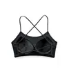 Bestseller de comercio exterior transfronterizo: Sujetador de espalda descubierta para mujer, camisola push-up, sujetador fino integrado anti-exposición