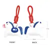 Enviar Inmediatamente Llavero Año del Caballo Estilo Chino Elegante Buen Significado Caballo de Cuero Colgante para Llaves Correa Regalo Creativo de Año Nuevo