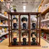 Decoração de Casa de Bonecas com Laço 3D Modelo de Armário Suporte de Exibição Multicamadas Brinquedo Bule Camada de Exibição de Perfume Prateleira de Exibição em Camadas