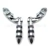 Accesorios de Modificación para Motocicleta de 32 mm Pedal de Pie de Aleación de Aluminio Soporte de Montaje para Pedal de Pie Antideslizante Suministro del Fabricante