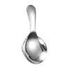 Wow Acero Inoxidable 304 Cucharilla de Té Mango Corto Medición Cuchara Redonda Pequeña Creativa Adecuada para Niños Cuchara para Helado Granos de Café Postre