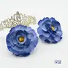 Pintura al Óleo de Flores Artificiales Flor de Loto Retro Accesorios para Pasador de Pelo Tocado Accesorios para Fotografía Material para Caja de Flores Paquete con Flores