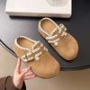 Zapatillas Birkenstock Retro con Suela Gruesa y Aumento Interior para Mujer para Usar Afuera Otoño 2025 Nueva Moda Slip-On Slip-Ons