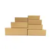 Cajas de Cartón Postales de Media Altura, Cajas Planas para Entrega Express, Cajas para Zapatos, Cajas de Embalaje Específicas para Comercio Electrónico