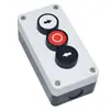 Caja de Botones Pulsadores Impermeable 1 Agujero 2 Agujeros 3 Agujeros 4 Agujeros 5 Agujeros Xal-B324 Caja de Control Zb2Xal-B334.174