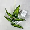 Nuevo producto transfronterizo: planta verde artificial, planta de taro grande, decoración de escritorio y sala de estar para el hogar, decoración de pasillo de boda, planta en maceta