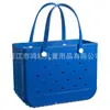 Bolsa de Playa de EVA con Agujeros Bolso Portátil Impermeable para Viaje Lavable Adecuado para Deportes Playa Piscina