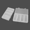 La tapa se puede abrir de forma independiente. Caja de embalaje rectangular tipo caja dentro de caja 4+1 para plastilina y juguetes de cuentas, accesorios y almacenamiento de ferretería