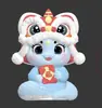 Muñeca de huevo versión Mini Q fiesta yeso hecho a mano DIY muñeca pintada blanco base pato brillante juguete para grafitis infantiles