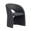 Sillón Sofá de Lujo Ligero Estilo Italiano, Sofá de Moda de Gama Alta Creativo para Hotel y Casa de Huéspedes, Sillón Individual Perezoso de Ocio para Balcón de Sala de Muestras