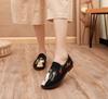 Nuevos zapatos hanfu de estilo antiguo, zapatos bordados retro, zapatos de tela bordada de Beijing antiguos, zapatos sociales en línea, zapatos rojos